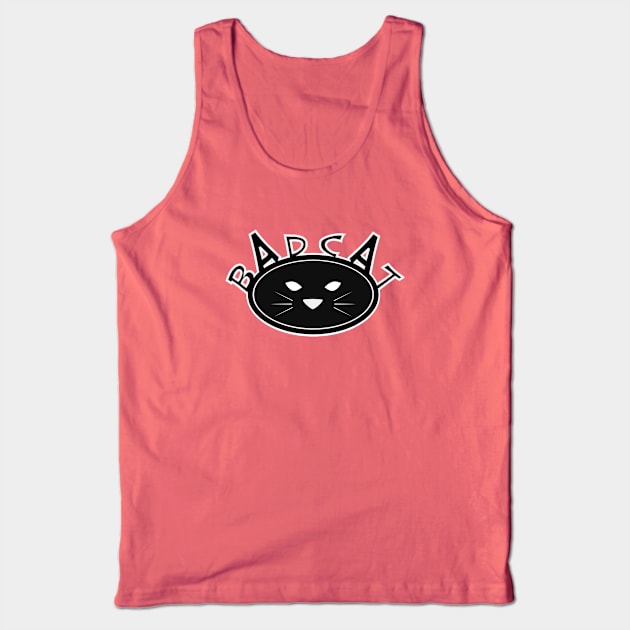 Bad Cat (Large Logo) Tank Top by JosepiC